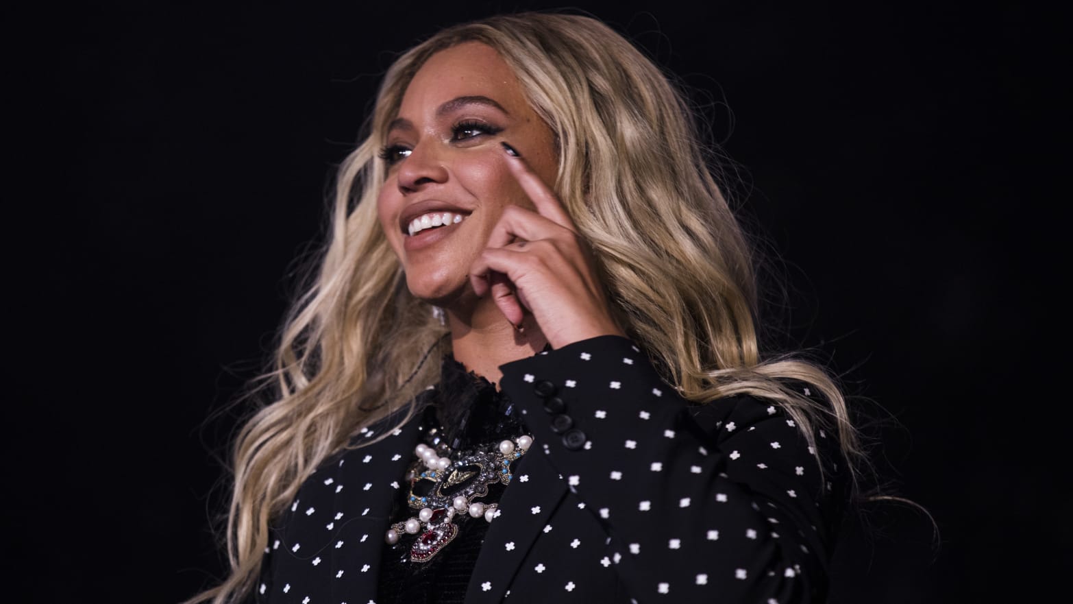 Beyonce performs at a concert for Democratic Presidential candidate Hillary Clinton in 2016.