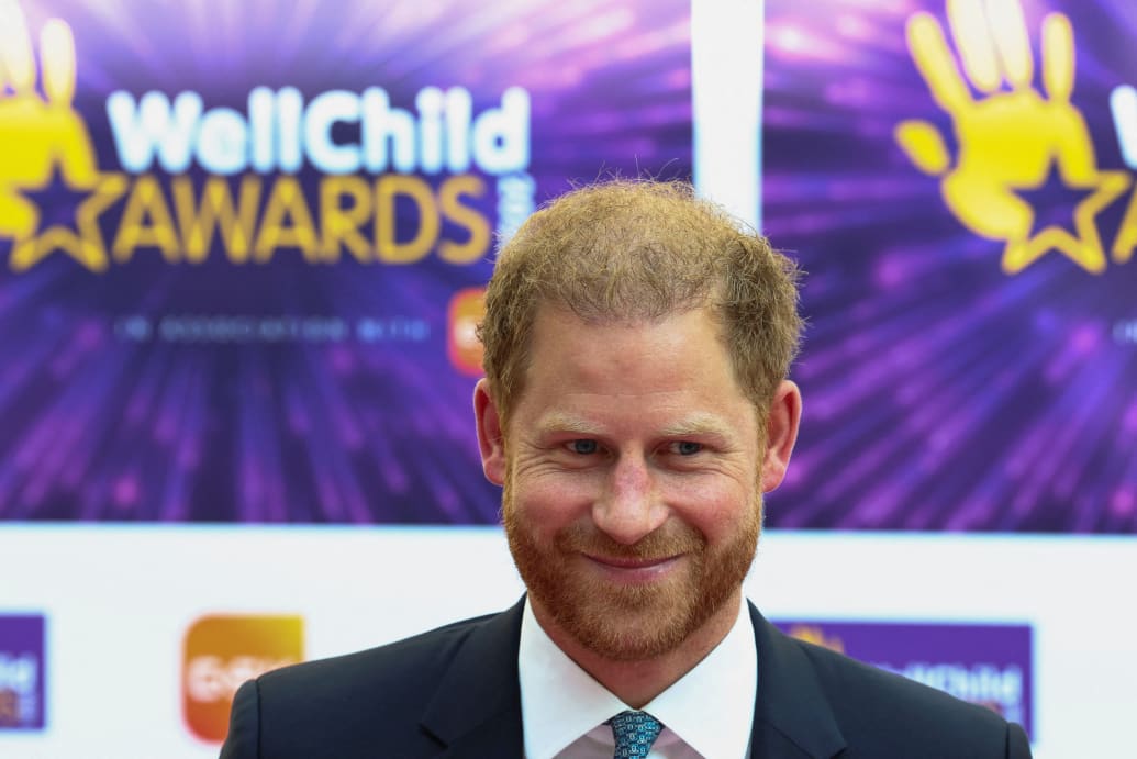 Prince Harry attends the 2023 WellChild Awards ceremony in London, Britain, September 7, 2023.