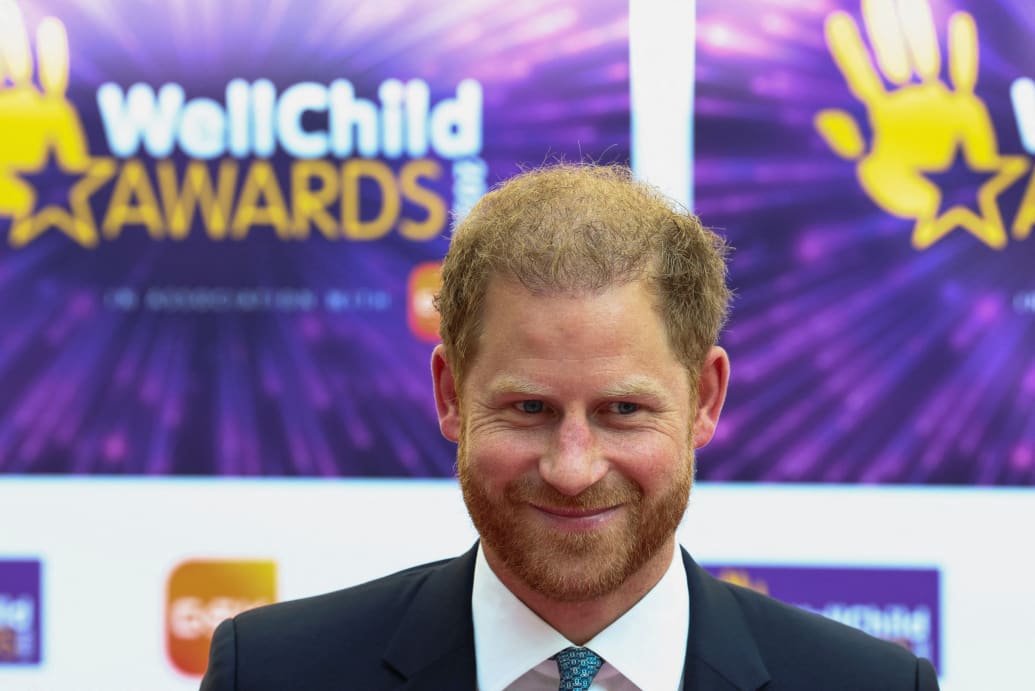 Prince Harry attends the 2023 WellChild Awards ceremony in London, Sept. 7, 2023.