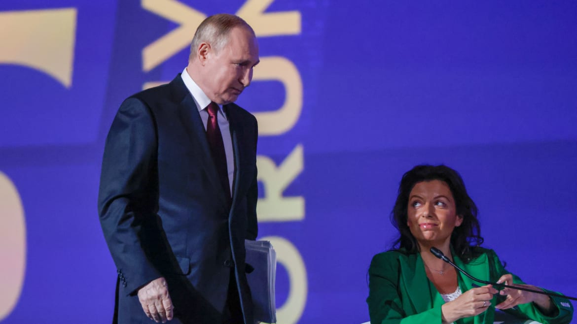Putin’s Loudest Crony Full-On Panics Over Shelling Inside Russia