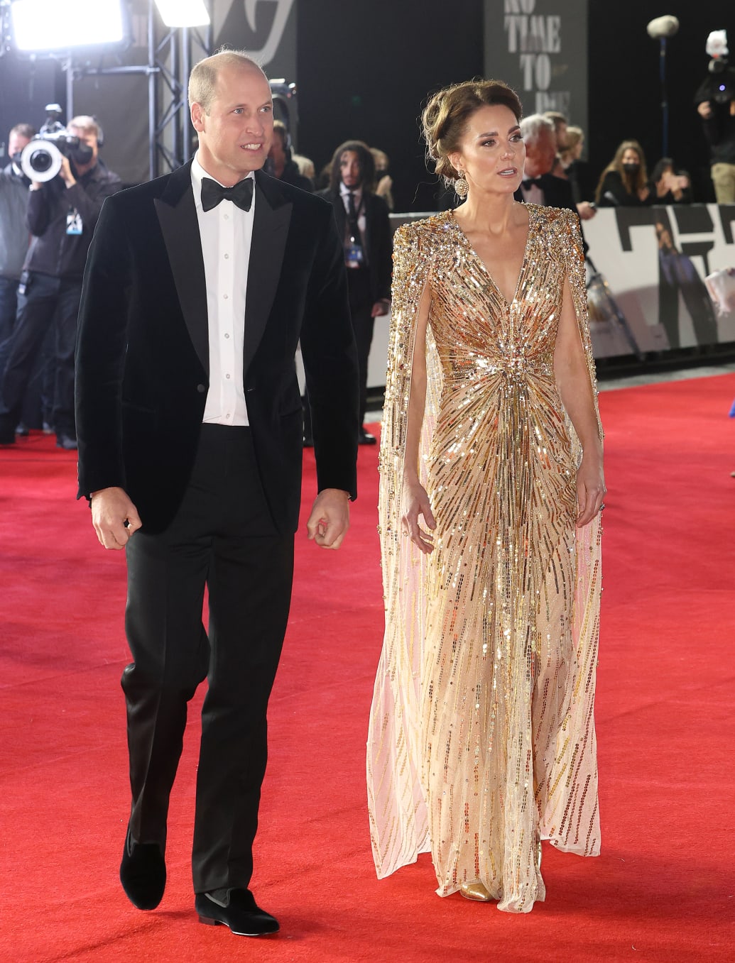 James Bond film premiere: Kate Middleton and other stars line the red carpet