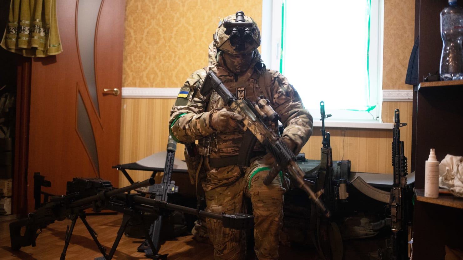 Bojownicy czeczeńscy zawarli pakt wojenny z wojskami ukraińskimi w celu walki z Władimirem Putinem
