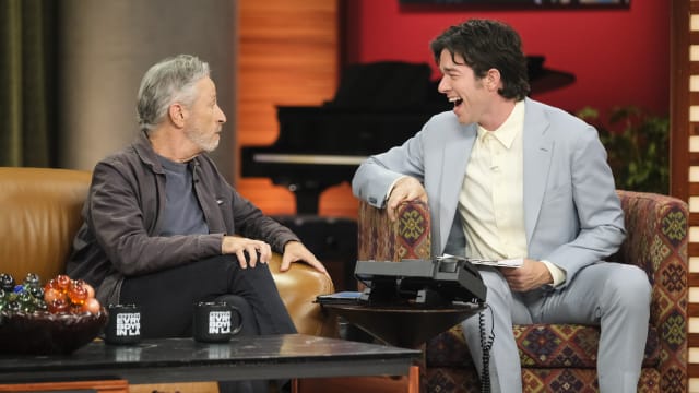Jon Stewart and John Mulaney