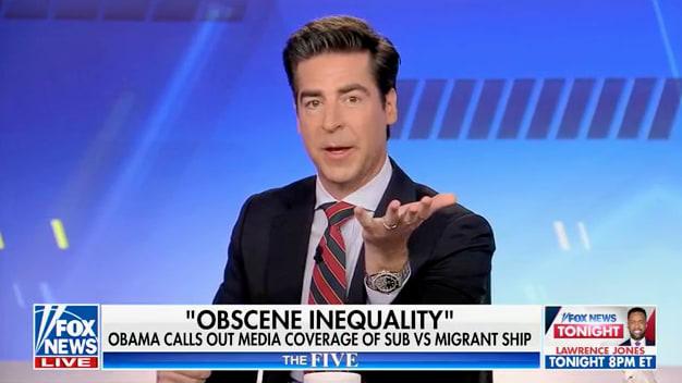 Jesse Watters Throws Abhorrent Accusations at Obama Over Titanic Sub