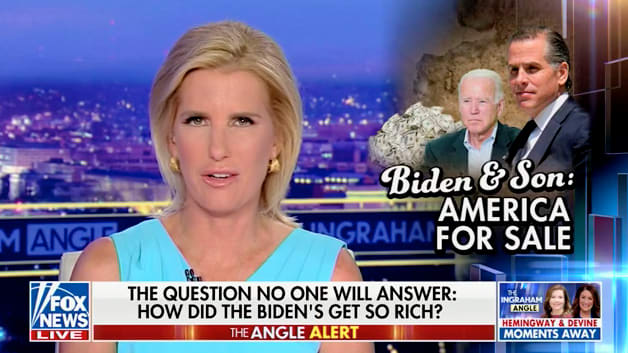 Ingraham: Don’t Get Hung Up on Whether ‘Proof’ of Joe Biden Crime Exists