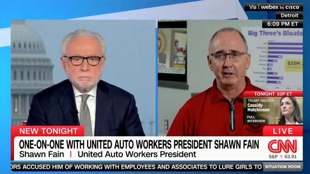 UAW Leader Has No Desire at All to Talk to Trump in Michigan