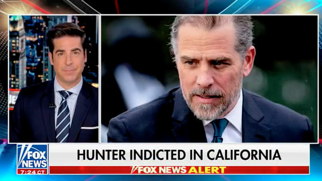 Jesse Watters Insists Prosecutor ‘Helping’ Hunter Biden by Bringing New Charges