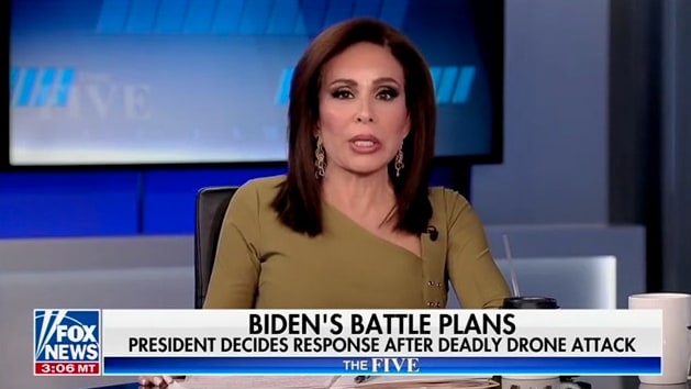 Biden Says He Wants to Avoid ‘Wider War.’ Fox Host Calls Him a ‘Wuss’