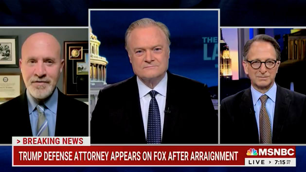 Un panel de MSNBC stupéfait par «l’admission» de l’avocat de Trump, John Lauro, sur Fox News