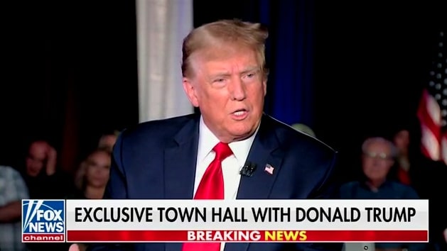 Trump refuses to inform Sean Hannity he will not abuse energy if re-elected