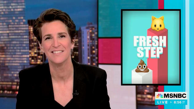 Maddow Roasts Trump ‘Pollster’ Named After Feline Excrement