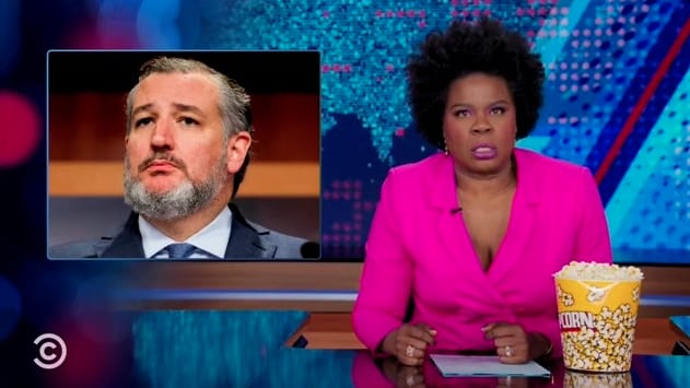 Leslie Jones Threatens to Fight Ted Cruz and His GOP Buddies