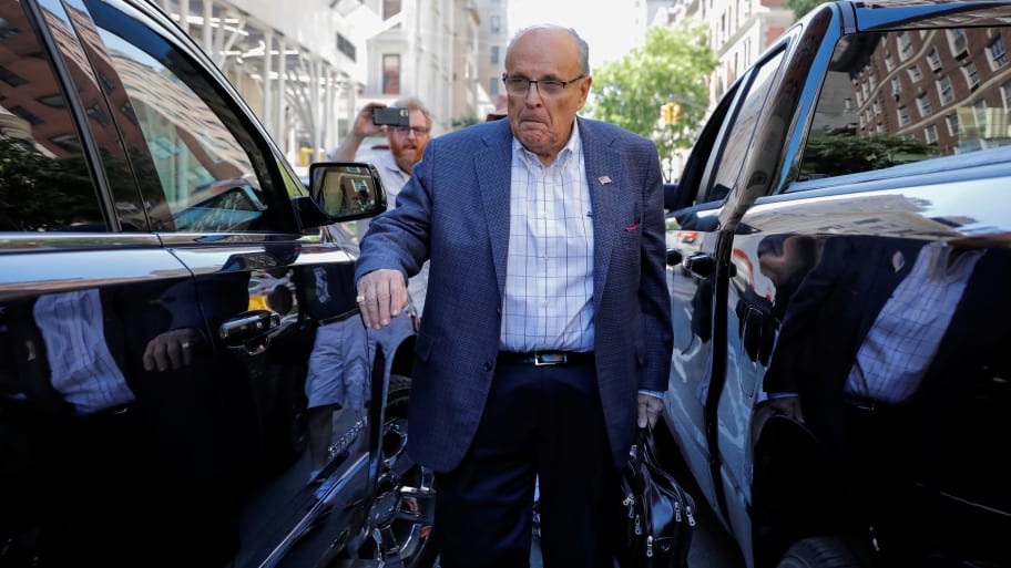Rudy Giuliani trekked to Mar-a-Lago earlier this year to make a desperate last-ditch plea to Donald Trump for help paying his legal bills.