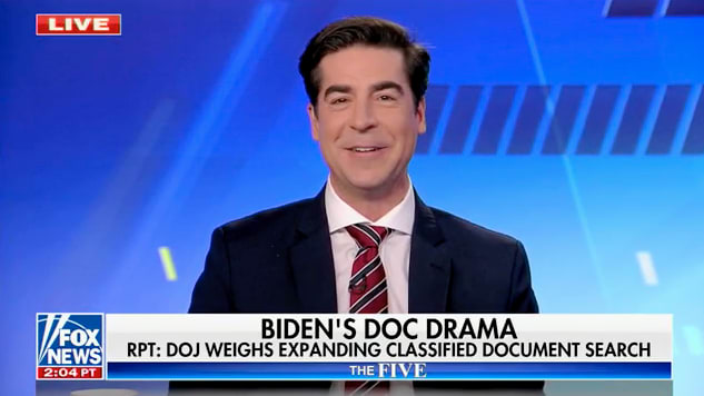 Jesse Watters’ Response to Classified Docs Searches: Just Destroy Them