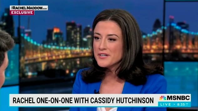 Cassidy Hutchinson Begs GOP to Stop Donald Trump Before It’s Too Late