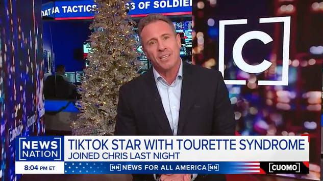 Chris Cuomo Defends Interview of TikTok Influencer With Tourette’s
