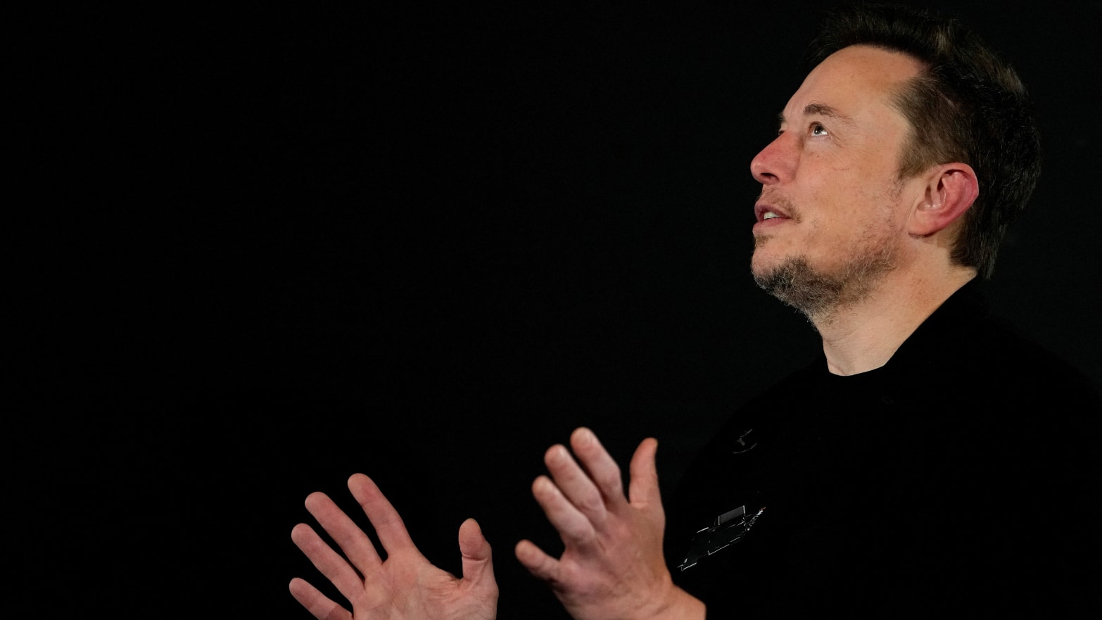Elon Musk pictured in London in November 2023.