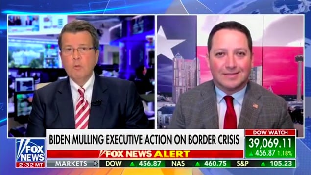 Fox News anchor Neil Cavuto and Rep. Tony Gonzales