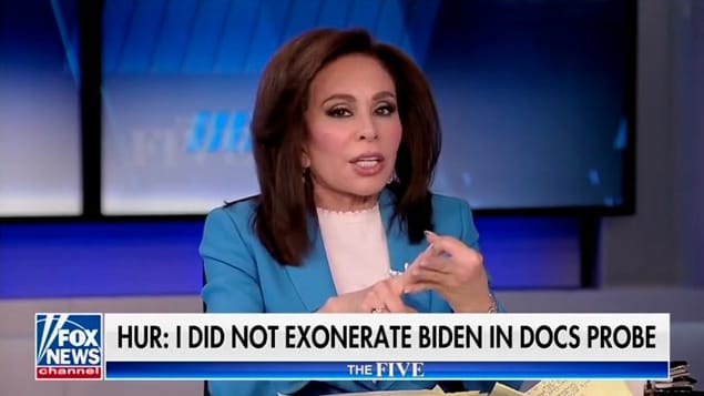 Jeanine Pirro on “The Five”