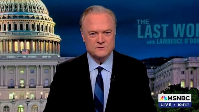 MSNBC anchor Lawrence O’Donnell
