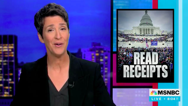 Rachel Maddow Roasts GOP Rep Over ‘Marshall Law’ Text