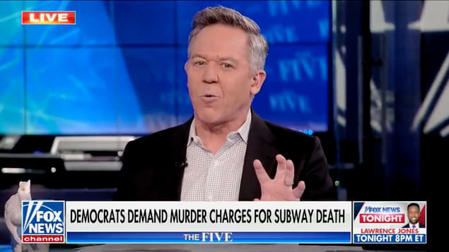 Fox’s Gutfeld Somehow Blames George Floyd for Deadly NYC Subway Chokehold