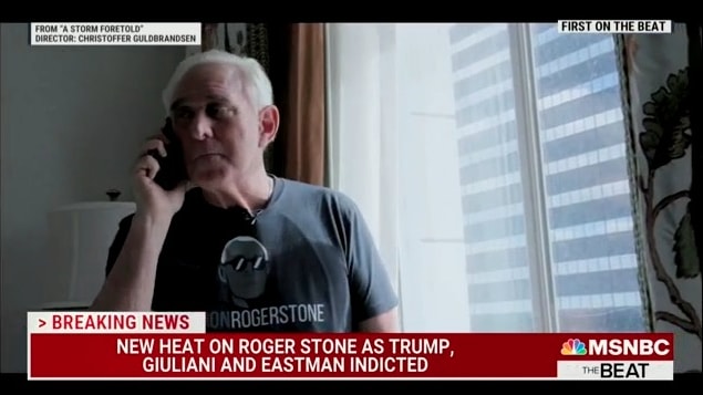 MSNBC Airs More Damning Video of Roger Stone Denouncing Trump Campaign