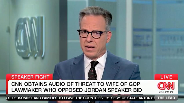 CNN Airs Vulgar Voicemail Targeting GOP Rep Who Voted Against Jim Jordan
