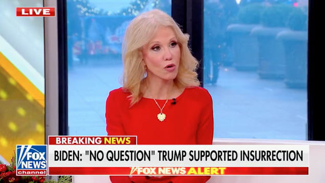 Kellyanne Conway Grasps for Relevancy With Goofy Jan. 6 Abortion Rant