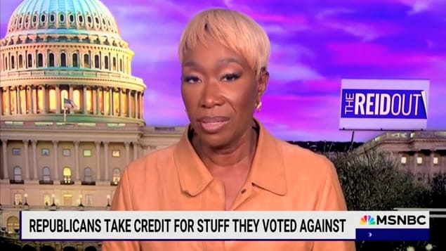 MSNBC Host Joy Reid Sorry After Being Caught Dropping F-Bomb on Air