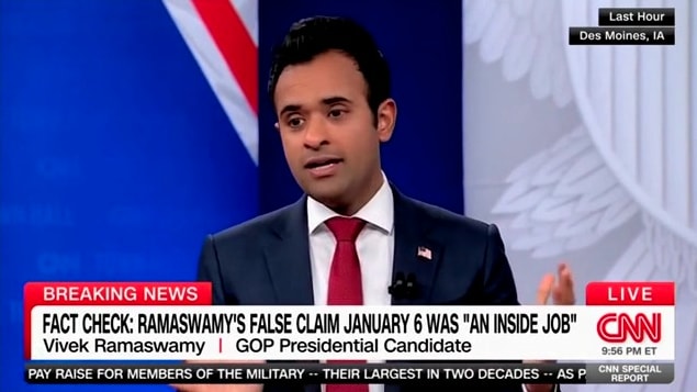CNN Reporter Calls Out Network for Legitimizing Vivek Ramaswamy With Town Hall