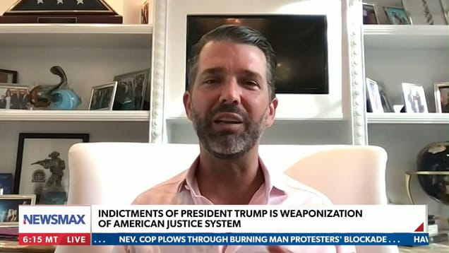 Donald Trump Jr. Says Black Community Is ‘Weaponized’ by Democrats