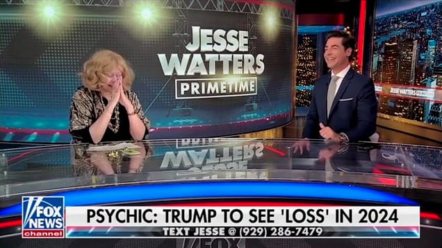 Fox News Psychic Predicts ‘Loss’ for Trump in 2024