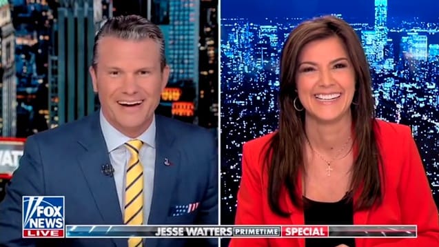 Fox News host Rachel Campos-Duffy made a bizarre quip Friday about Paul Pelosi. 