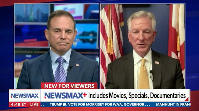 Tommy Tuberville on Newsmax.