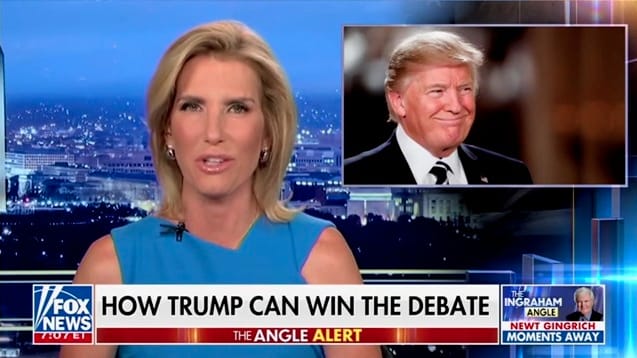 Laura Ingraham Has Some Advice for Trump Ahead of Debates With Biden