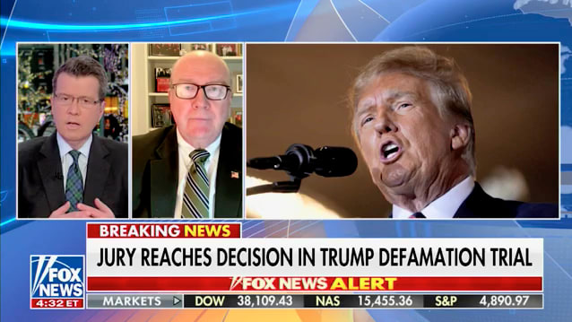 Fox Reacts to Trump Defamation Verdict: ‘Staggering!’