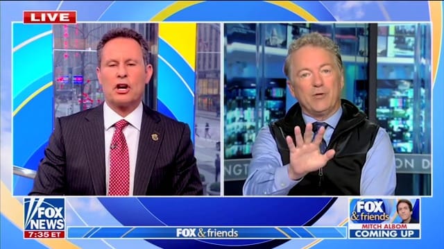 Sen. Rand Paul appears on “Fox & Friends” to discuss a potential TikTok ban in the U.S. 