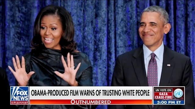 A Fox News segment focusing on the Obamas with the usual outrage-bait.