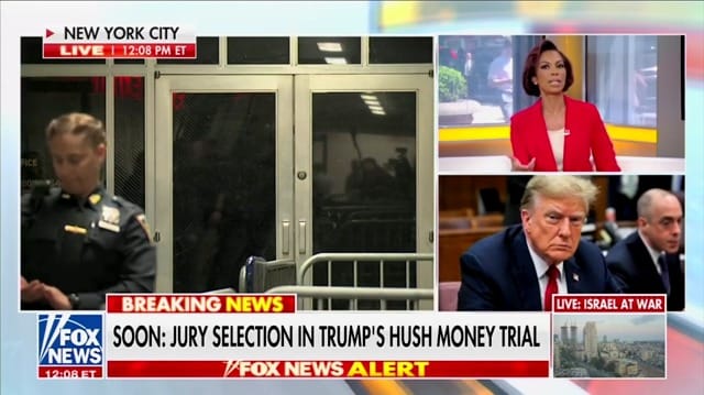 Fox News anchor Harris Faulkner talks about the first day of Donald Trump’s hush-money trial.