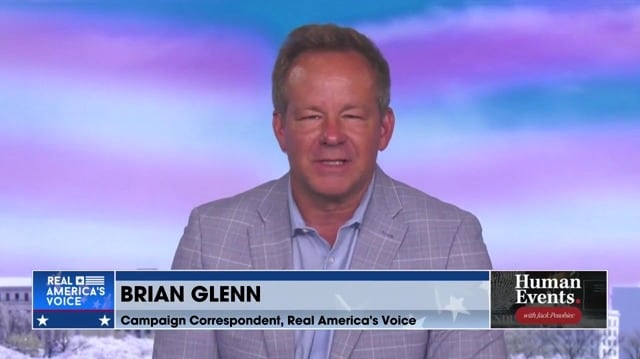 Brian Glenn appears on Real America’s Voice.