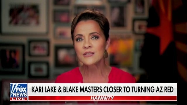 Kari Lake Jokes About ‘Clinton Body Count,’ Delighting Sean Hannity