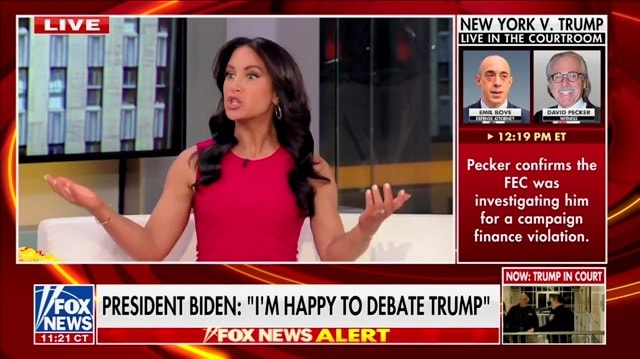 Fox News Host Worries Biden Will ‘Nancy Kerrigan’ Trump at Debate