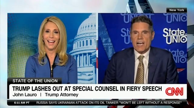 CNN Anchor Laughs Off Trump Lawyer’s ‘Peaceful Transfer of Power’ Claim