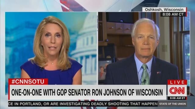 CNN Host Confronts GOP Senator on Trump 'Agitating' Violence: 'No Other Way to See It'