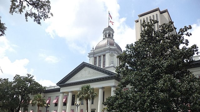 Florida's state capitol building in Tallahassee.