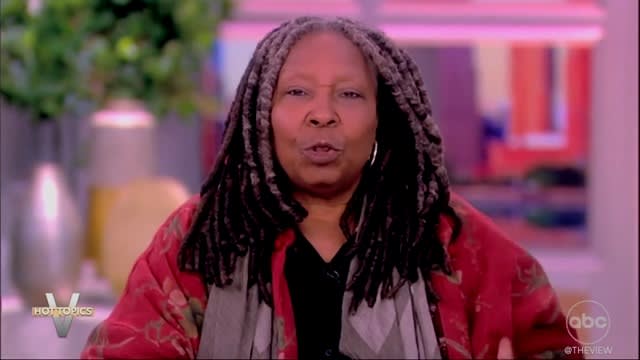 Whoopi Goldberg discusses Kamala Harris’ recent appearance on The View.