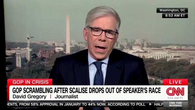 CNN political analyst David Gregory discusses the GOP speaker’s race.