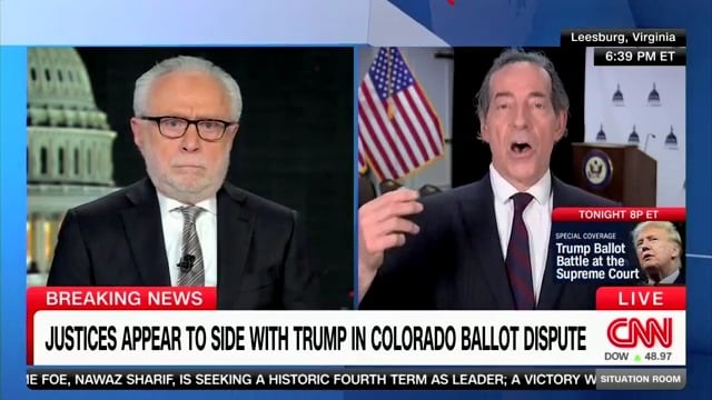 Wolf Blitzer appears on the verge of getting sick on-air. 