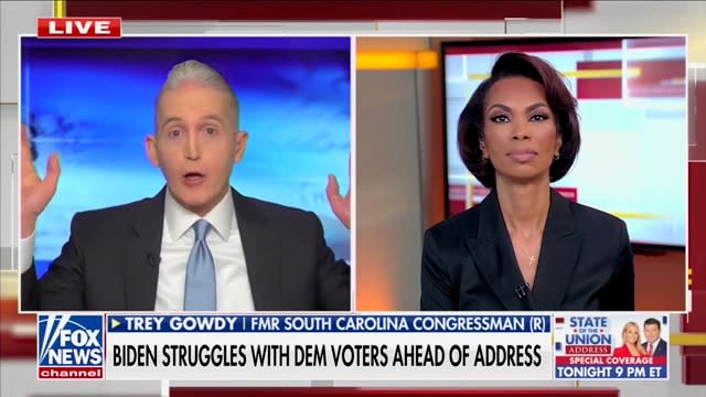 Fox News' Trey Gowdy and Harris Faulkner discuss the State of the Union address.